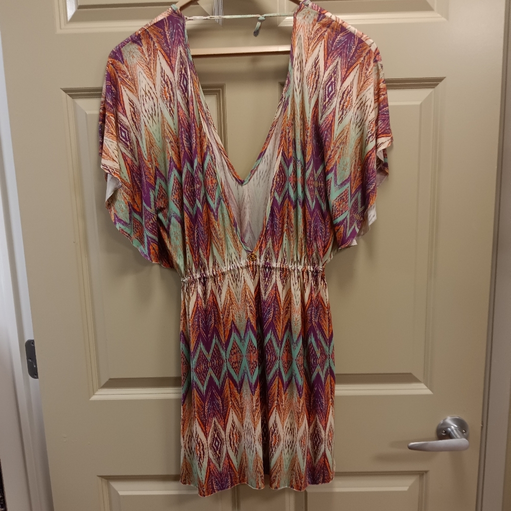 VIX Paula Hermanny Swim Cover-up/Beach Dress- size Large - Picture 8 of 17